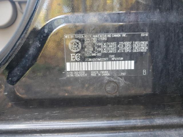 2010 TOYOTA RAV4 - 2T3BK4DV7AW022977