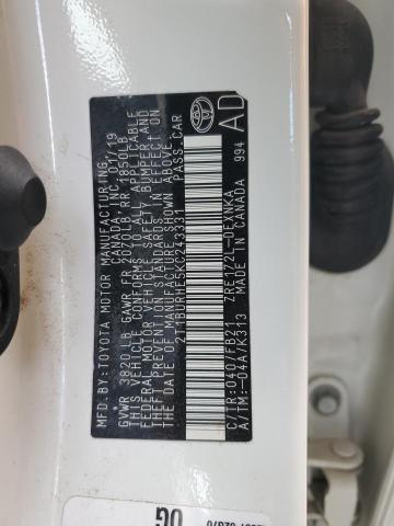 2019 TOYOTA COROLLA L - 2T1BURHE5KC243331