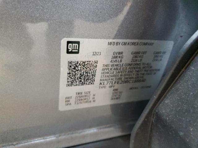 2024 CHEVROLET TRAX LS #3294525497