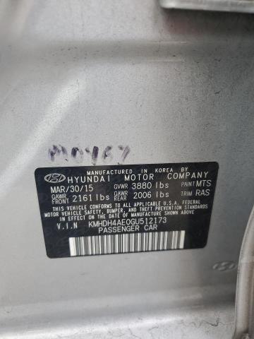 2016 HYUNDAI ELANTRA SE #3301767410