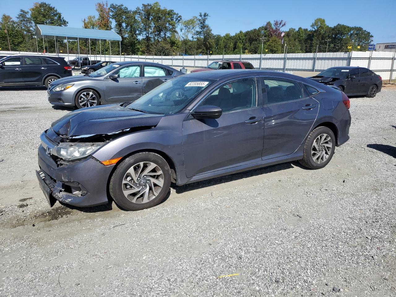 Lot #3291252995 2016 HONDA CIVIC EX