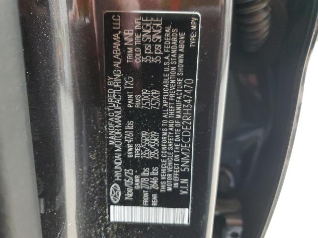 2024 HYUNDAI TUCSON LIM 5NMJECDE2RH347470