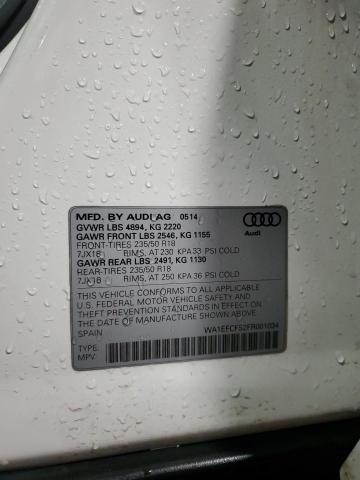 2015 AUDI Q3 PREMIUM - WA1EFCFS2FR001034