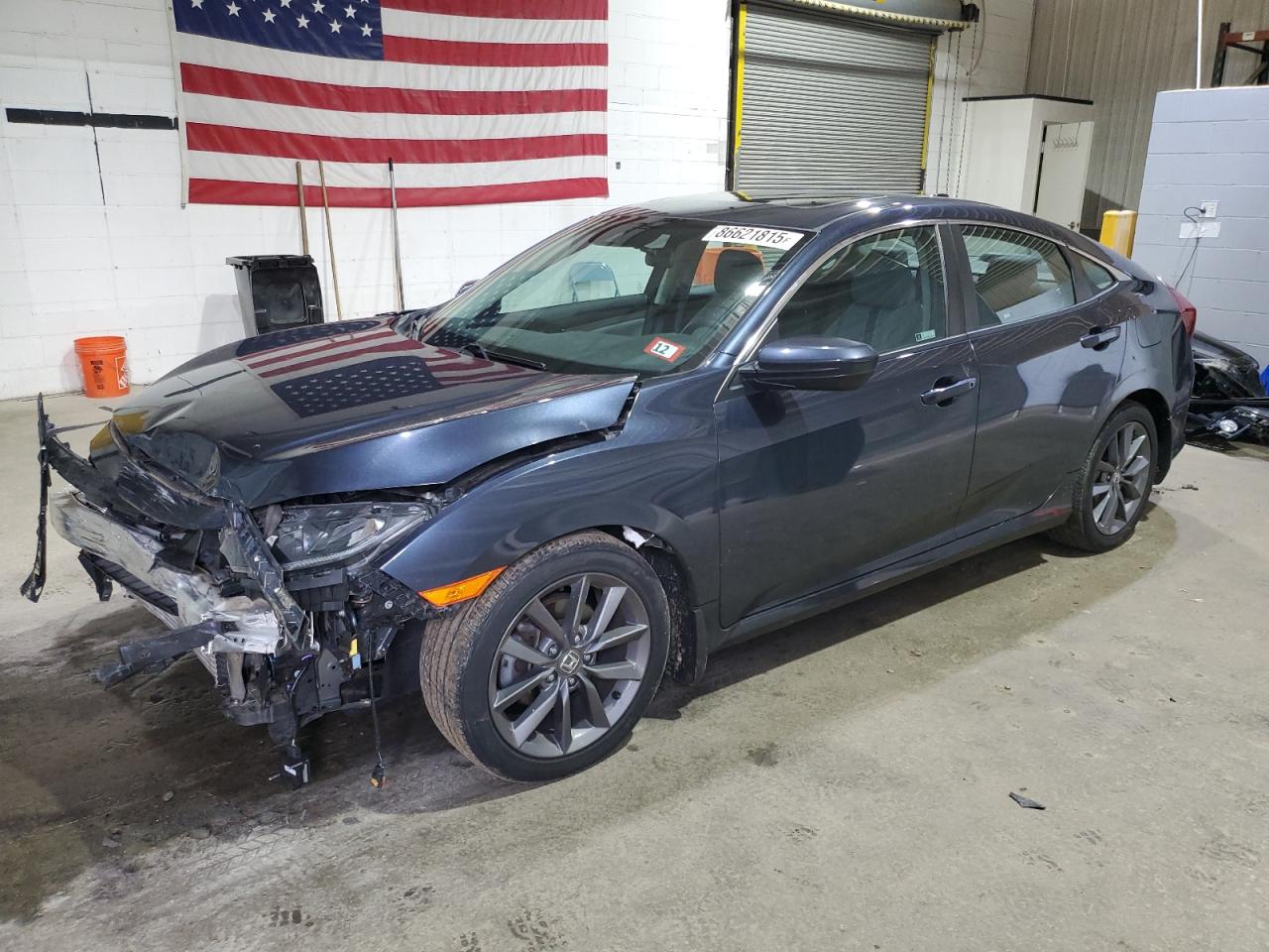 Lot #3268326045 2019 HONDA CIVIC EX