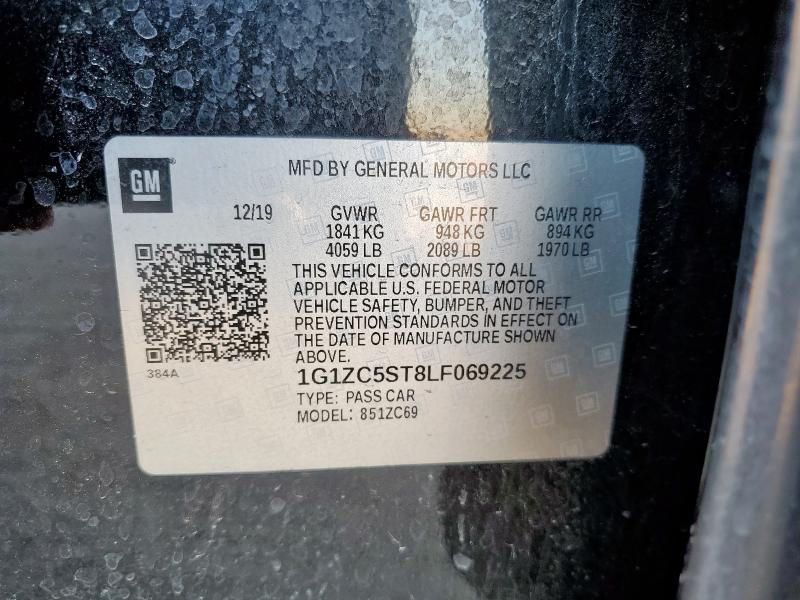 2020 CHEVROLET MALIBU LS - 1G1ZC5ST8LF069225