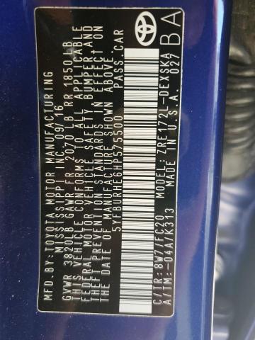 2017 TOYOTA COROLLA L 5YFBURHE6HP575500