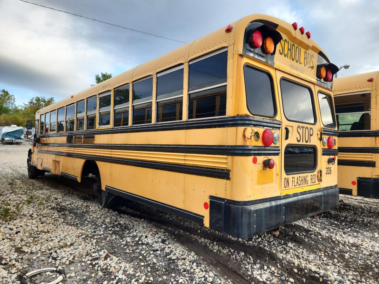 Lot #3268363266 2012 BLUE BIRD SCHOOL BUS