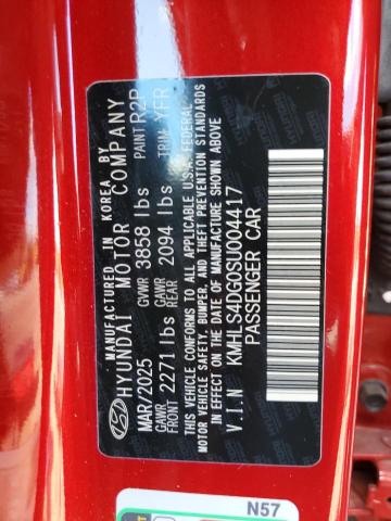 2025 HYUNDAI ELANTRA SE - KMHLS4DG0SU004417