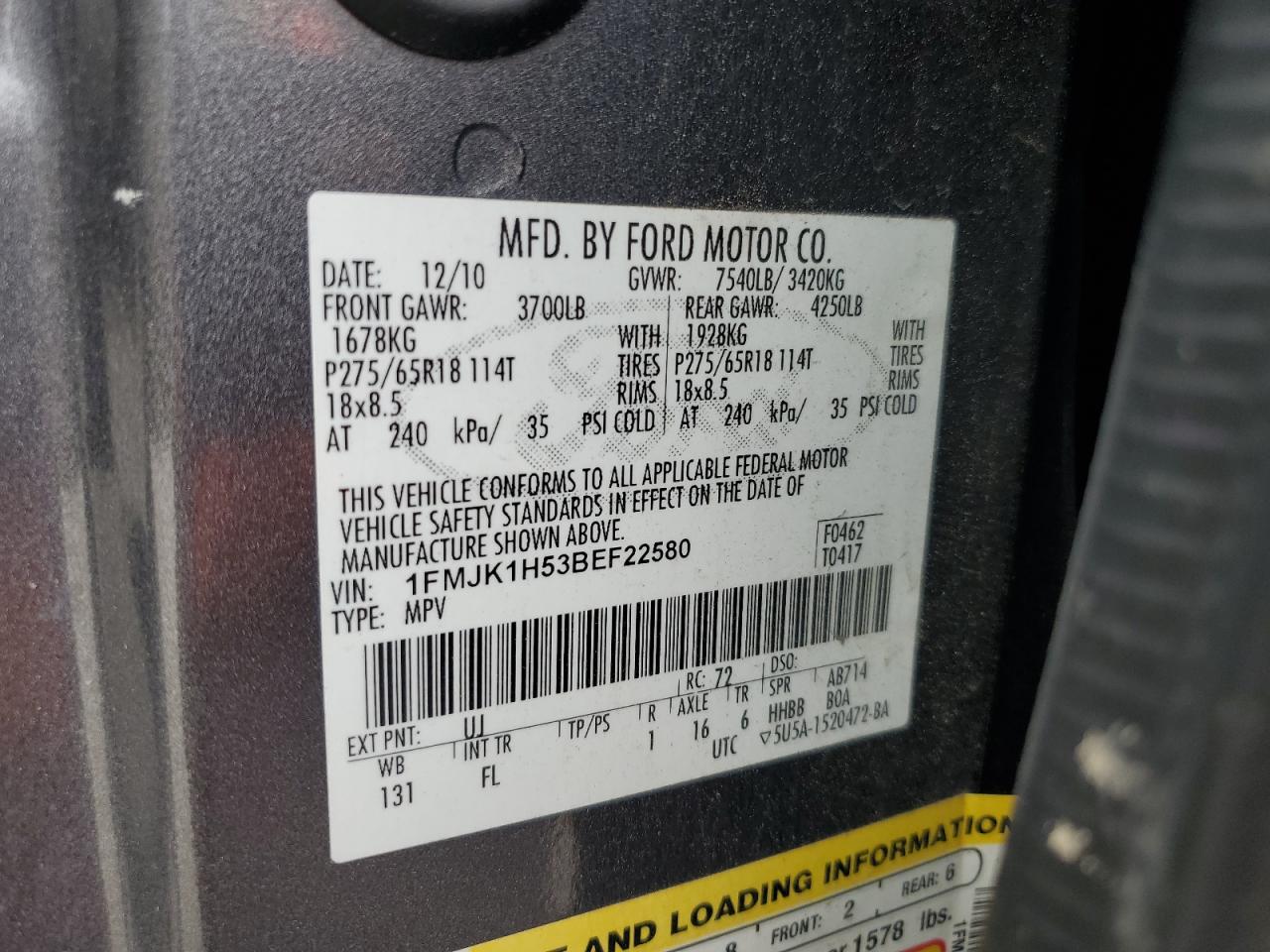 FORD EXPEDITION EL XLT