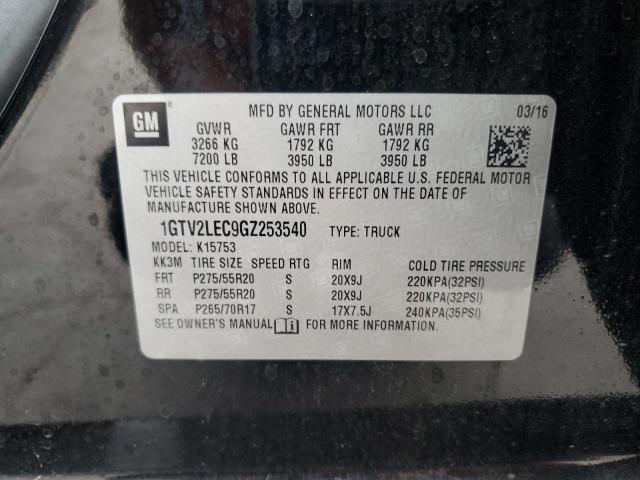 2016 GMC SIERRA K1500 #3275614842