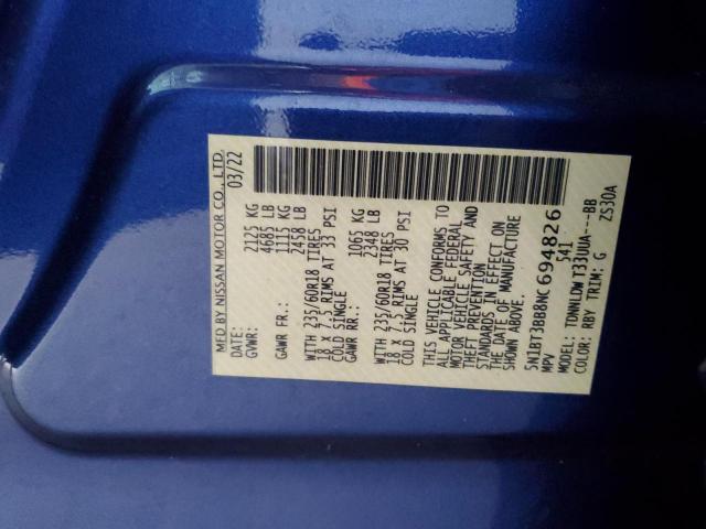 2022 NISSAN ROGUE SV - 5N1BT3BB8NC694826