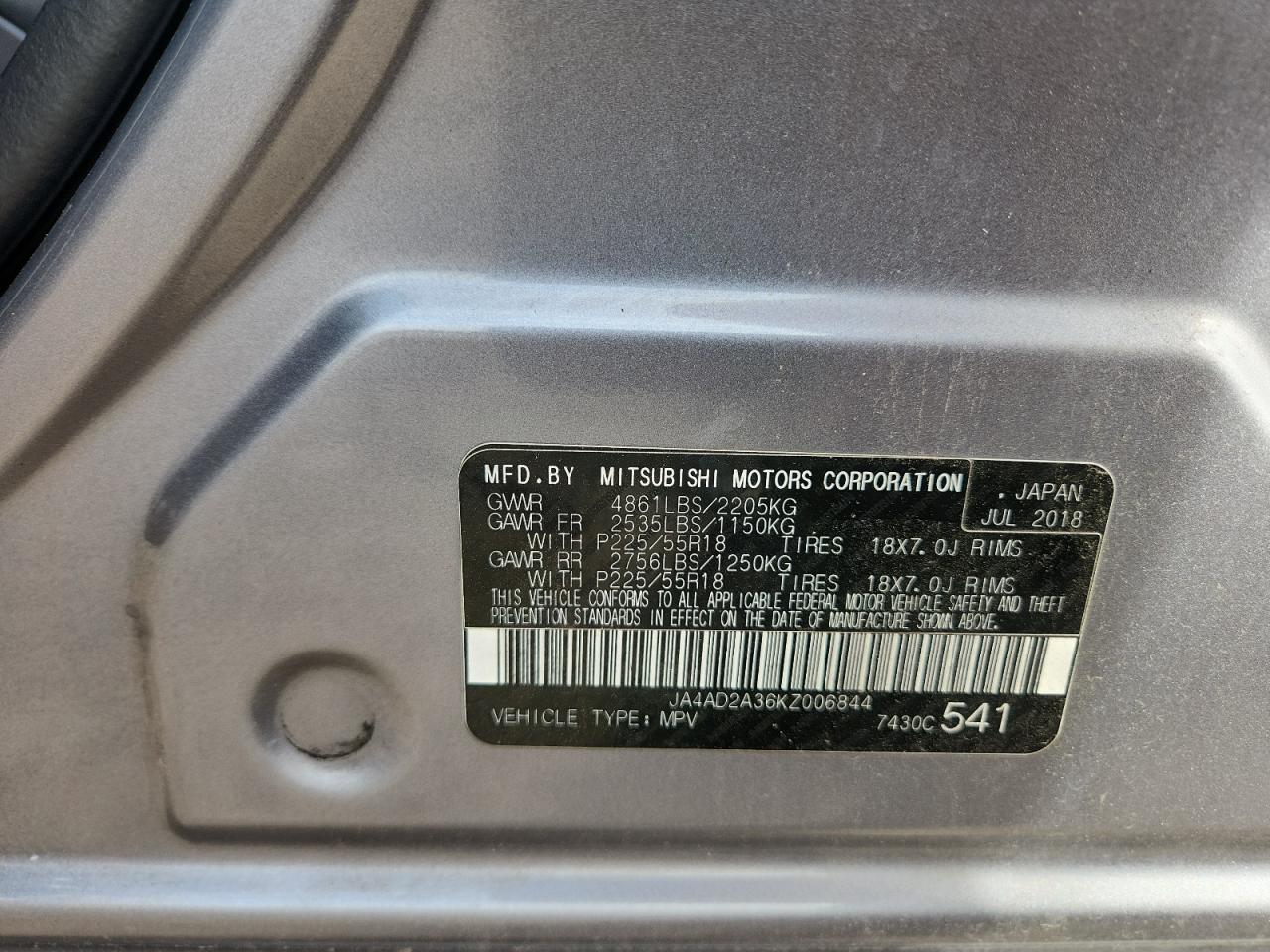 MITSUBISHI OUTLANDER ES