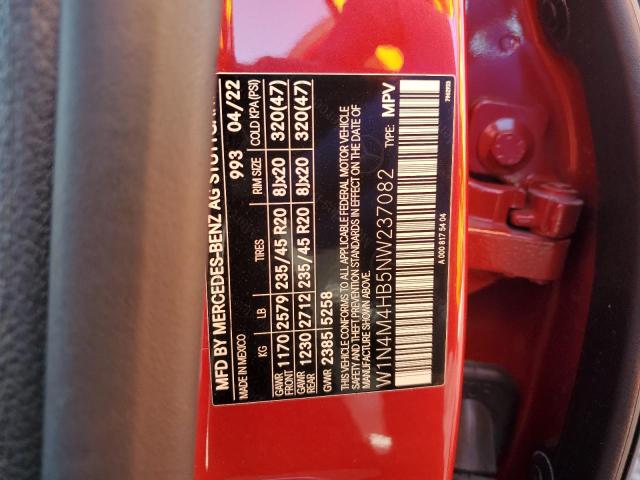 2022 MERCEDES-BENZ GLB 250 4MATIC - W1N4M4HB5NW237082