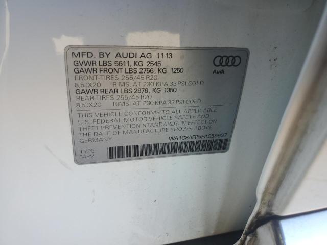 2014 AUDI Q5 PREMIUM - WA1C8AFP5EA059637