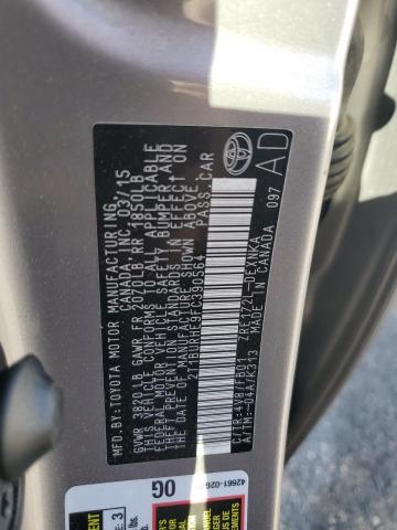 2015 TOYOTA COROLLA L #3265274015
