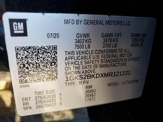 2021 GMC YUKON SLT #3286582156