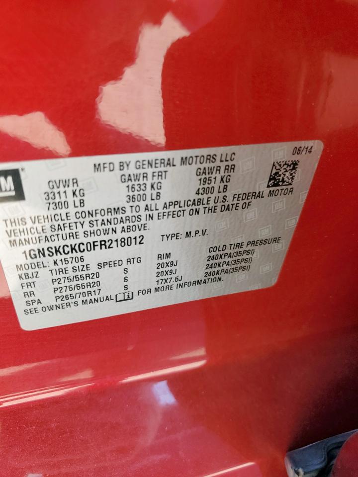 CHEVROLET TAHOE K1500 LTZ