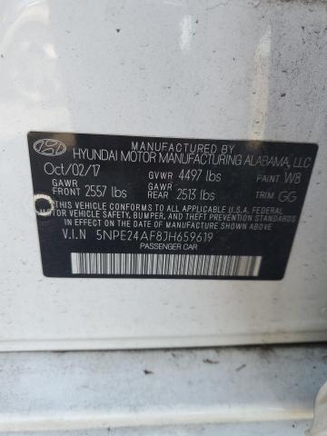 2018 HYUNDAI SONATA SE - 5NPE24AF8JH659619