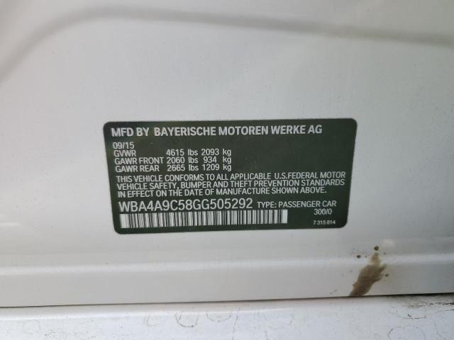 2016 BMW 428 I GRAN WBA4A9C58GG505292