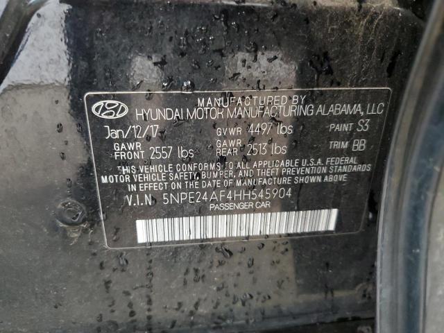 2017 HYUNDAI SONATA SE - 5NPE24AF4HH545904