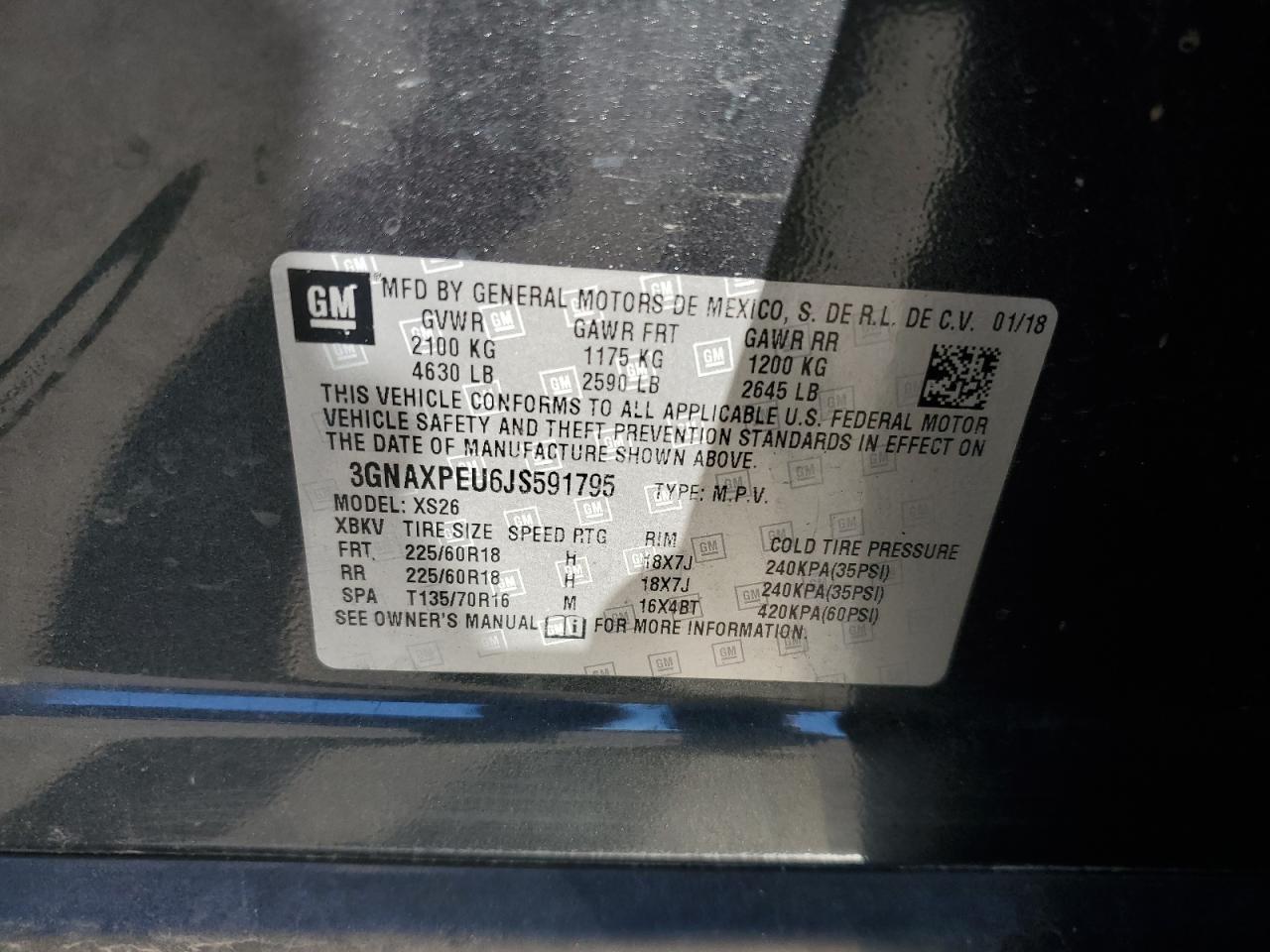 CHEVROLET EQUINOX PREMIER