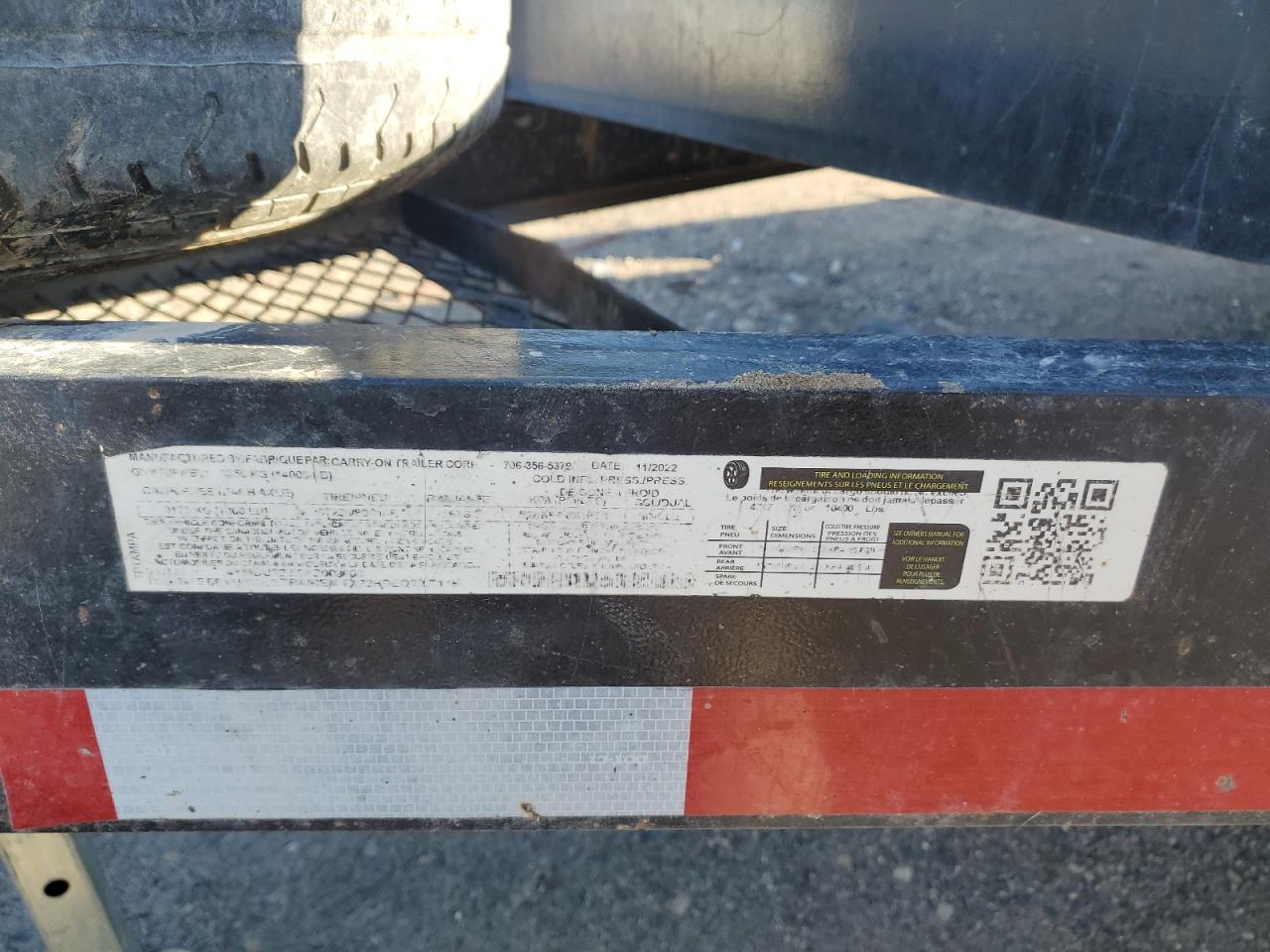 Lot #3303611938 2023 CADK UNKNOWN