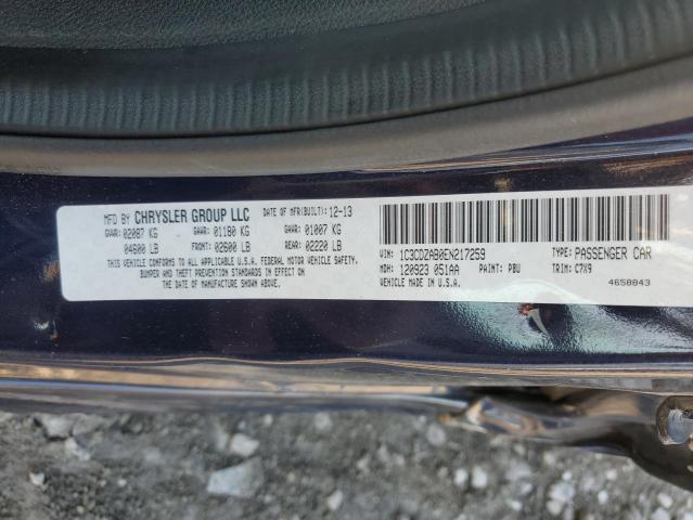 2014 DODGE AVENGER SE #3290304206