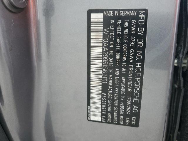 2001 PORSCHE 911 CARRER #3301808343