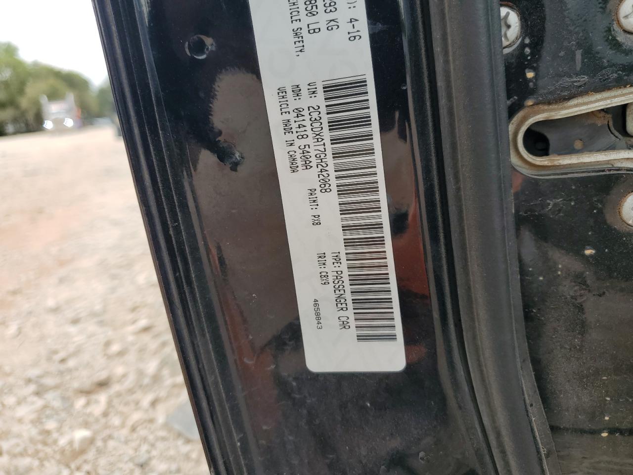 DODGE CHARGER POLICE