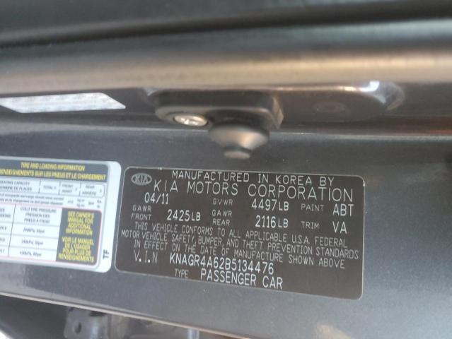 2011 KIA OPTIMA SX - KNAGR4A62B5134476