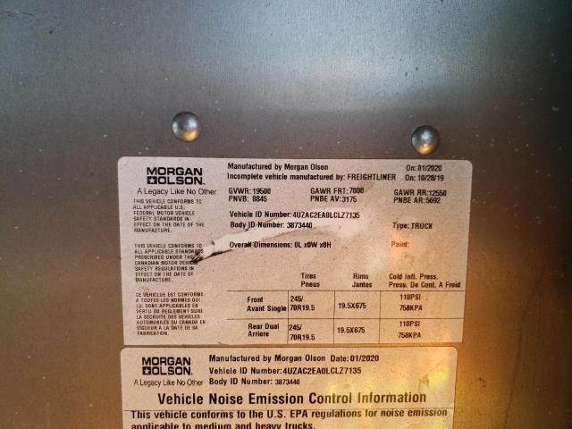 2020 FREIGHTLINER CHASSIS M #3305285404