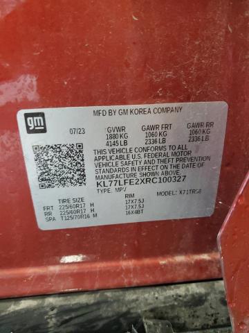 2024 CHEVROLET TRAX LS - KL77LFE2XRC100327