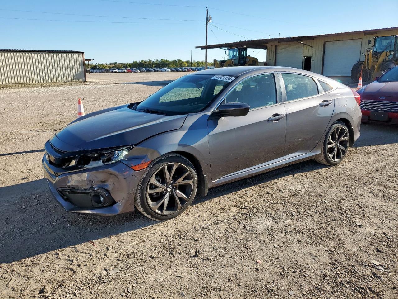 Lot #3291596918 2020 HONDA CIVIC SPOR