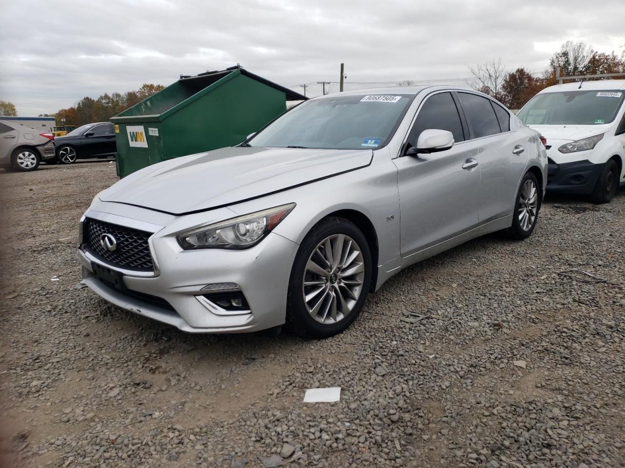 Lot #3291223969 2018 INFINITI Q50 LUXE