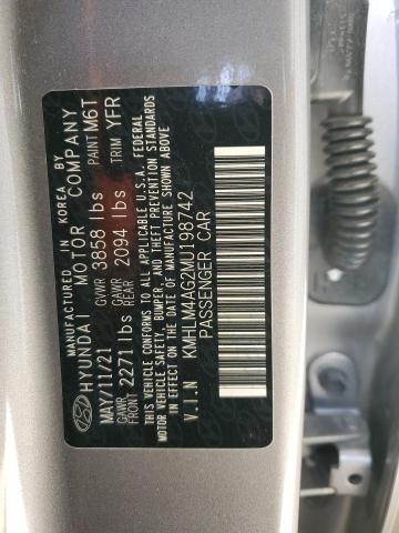 2021 HYUNDAI ELANTRA SE #3303948720