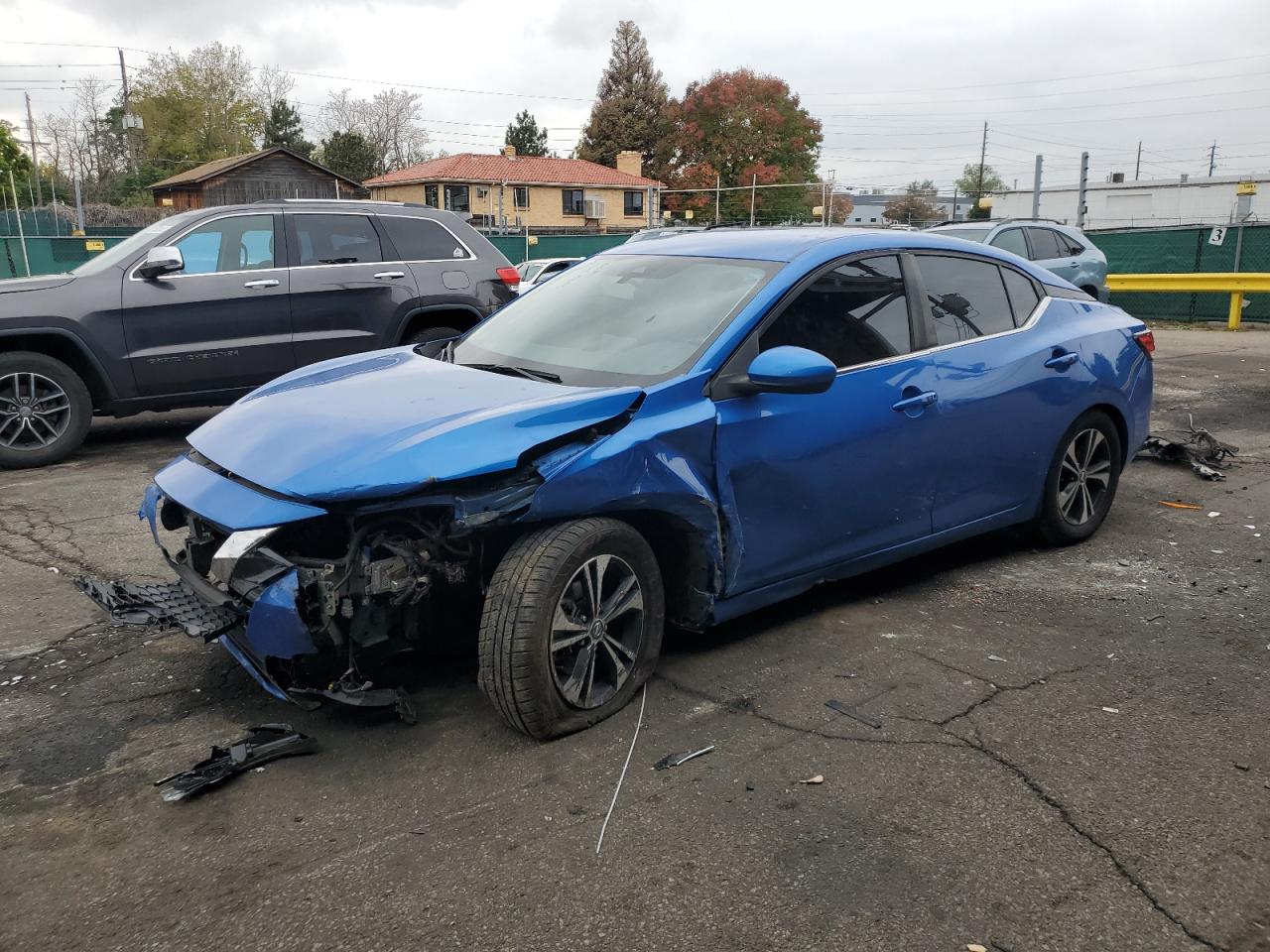 Lot #3284976926 2021 NISSAN SENTRA SV