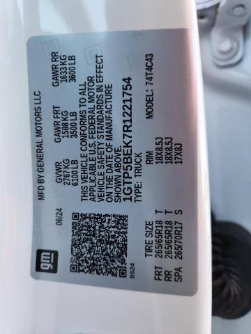 2024 GMC CANYON ELE 1GTP5BEK7R1221754