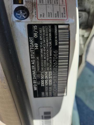 2016 MERCEDES-BENZ E 350 WDDHF5KB1GB267066