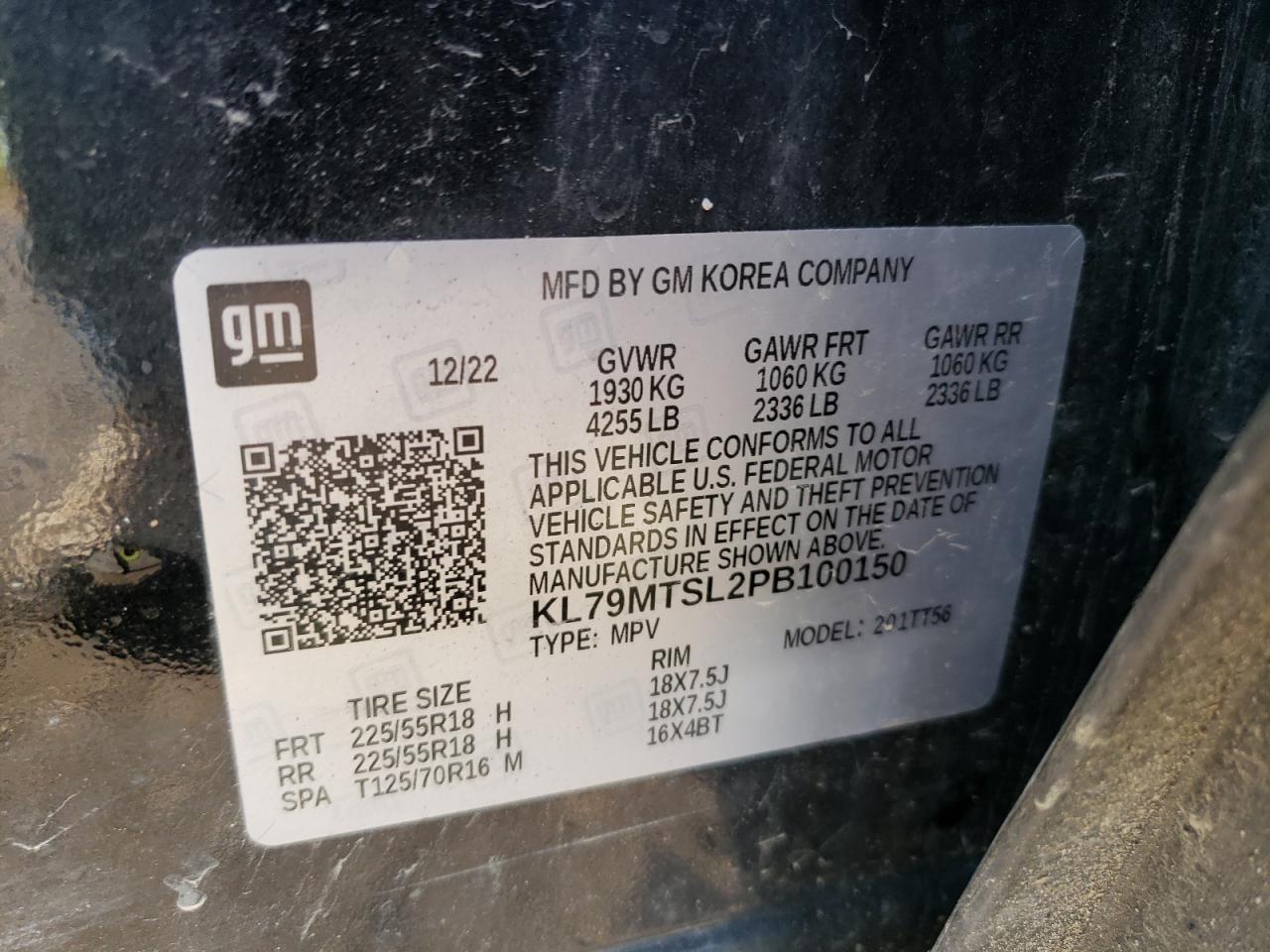 CHEVROLET TRAILBLAZER RS