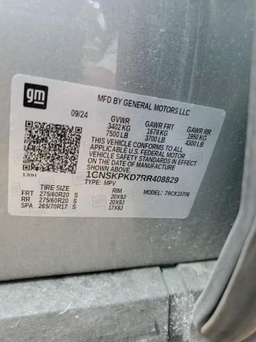 2024 CHEVROLET TAHOE K150 #3292554706