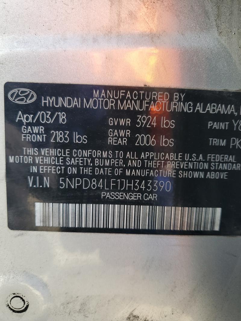 2018 HYUNDAI ELANTRA SE - 5NPD84LF1JH343390