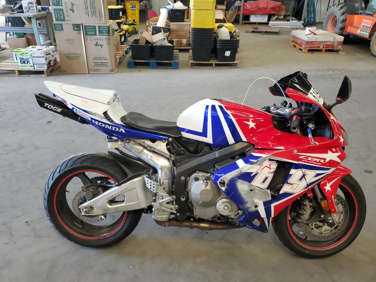  Salvage Honda Cbr Cycle