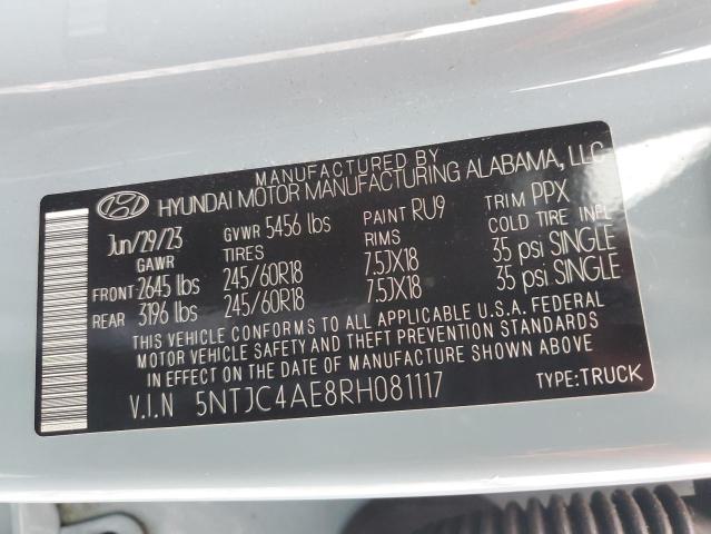 2024 HYUNDAI SANTA CRUZ - 5NTJC4AE8RH081117