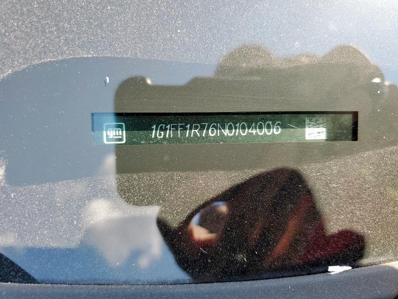 2022 CHEVROLET CAMARO LT1 - 1G1FF1R76N0104006