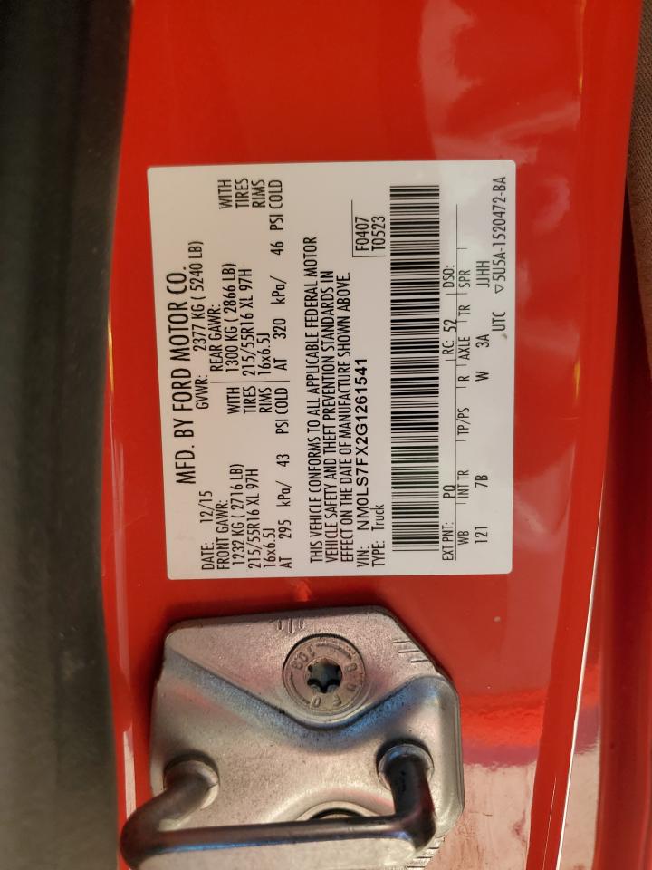 FORD TRANSIT CONNECT XLT