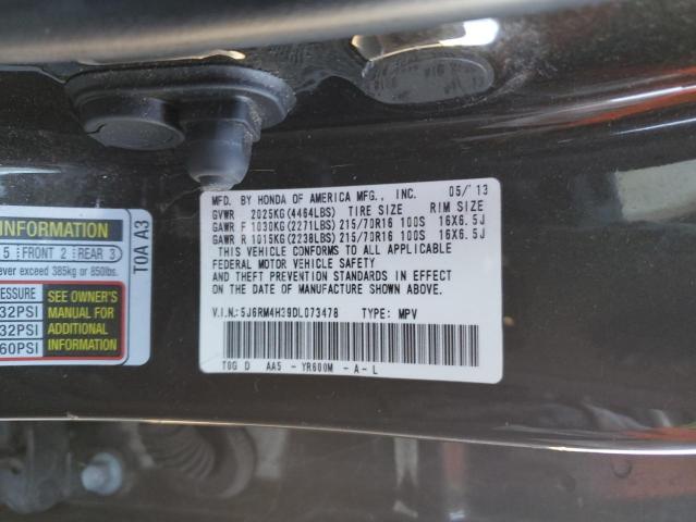 2013 HONDA CR-V - 5J6RM4H39DL073478