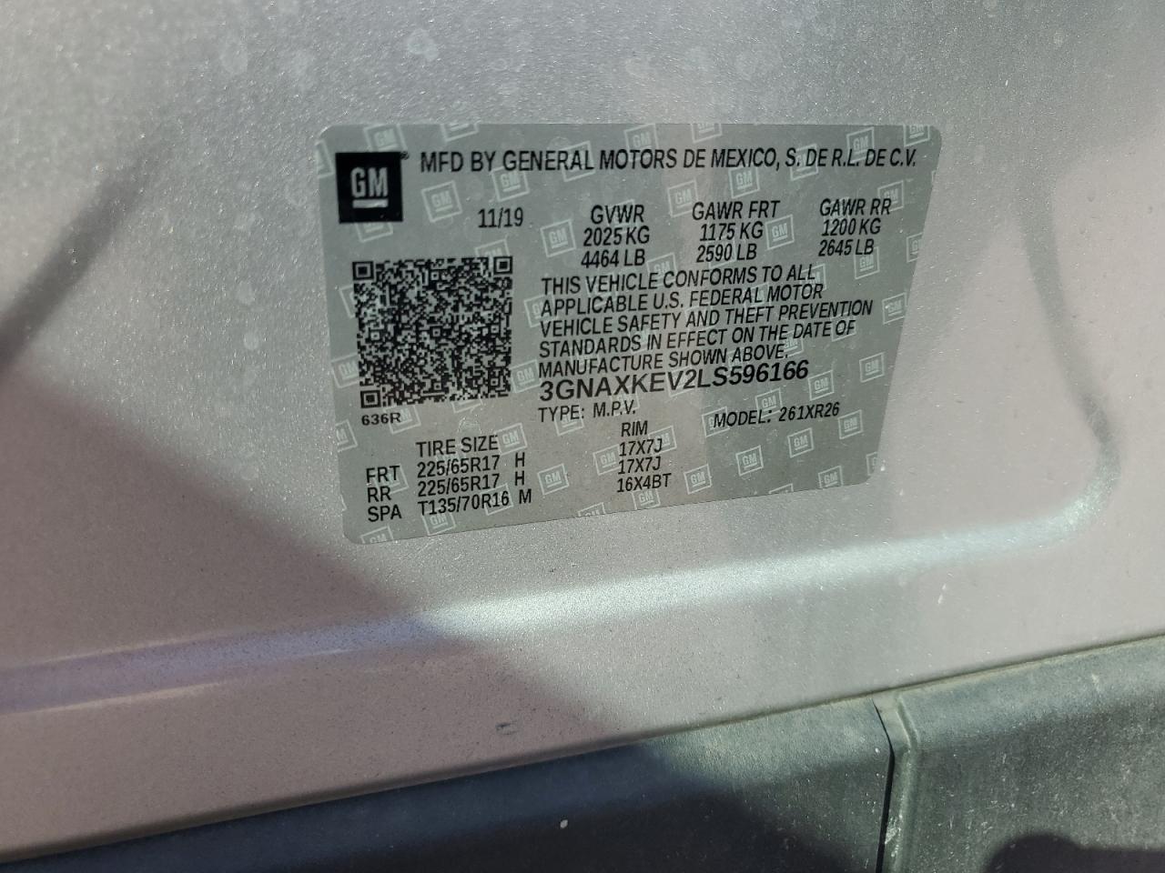 CHEVROLET EQUINOX LT