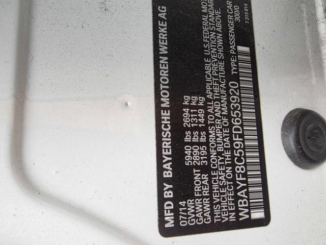 2015 BMW 750 LXI - WBAYF8C59FD653920