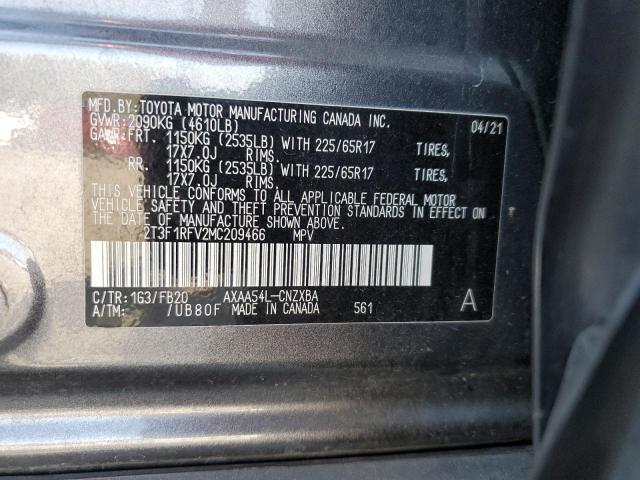 2021 TOYOTA RAV4 LE #3281770890