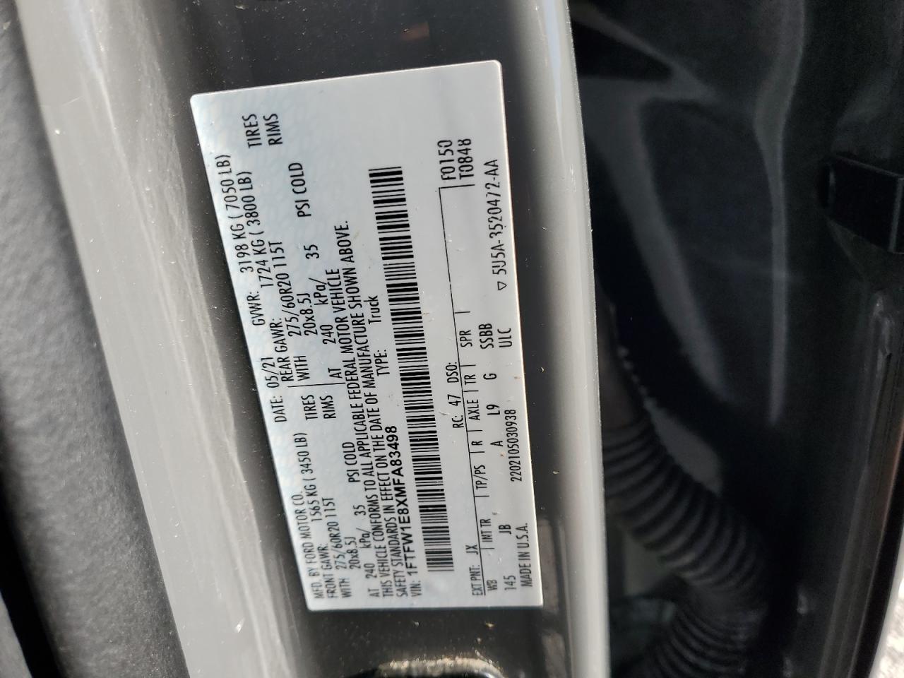 FORD F-150 SUPERCREW